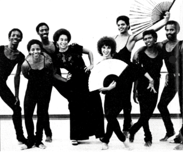 Cleo Parker Robinson and her dance company at the Arvada Center in 1983.